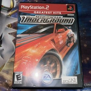 Need for speed underground for PlayStation 2